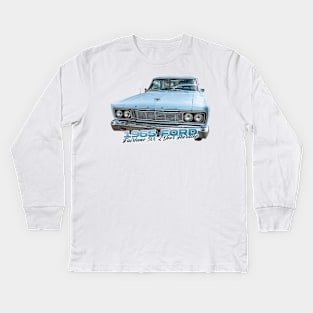 1965 Ford Fairlane 500 2 Door Hardtop Kids Long Sleeve T-Shirt